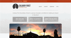 Desktop Screenshot of calvaryfirst.net